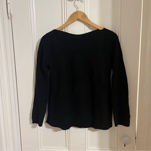 Madewell 100% merino wool sweater black size small